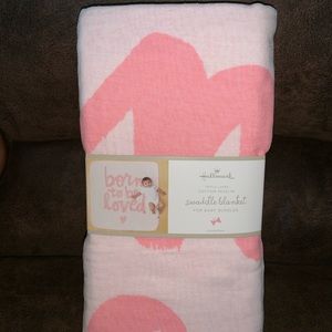 Hallmark Baby girl swaddle Blanket